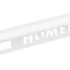 Homelux 6mm Quadrant PVC Tile Trim - Gloss White - 1.83m