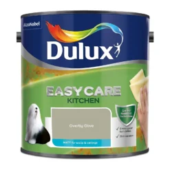 Dulux Easycare Kitchen Matt Emulsion Paint Overtly Olive - 2.5L -Cheap Deco Casa Store 12804384 7984842737080917