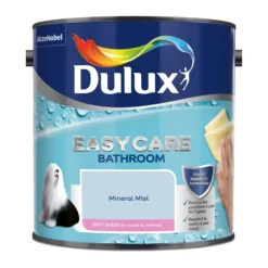Dulux Easycare Bathroom Mineral Mist Blue - Soft Sheen Paint - 2.5L -Cheap Deco Casa Store 12804562 6714833204129057