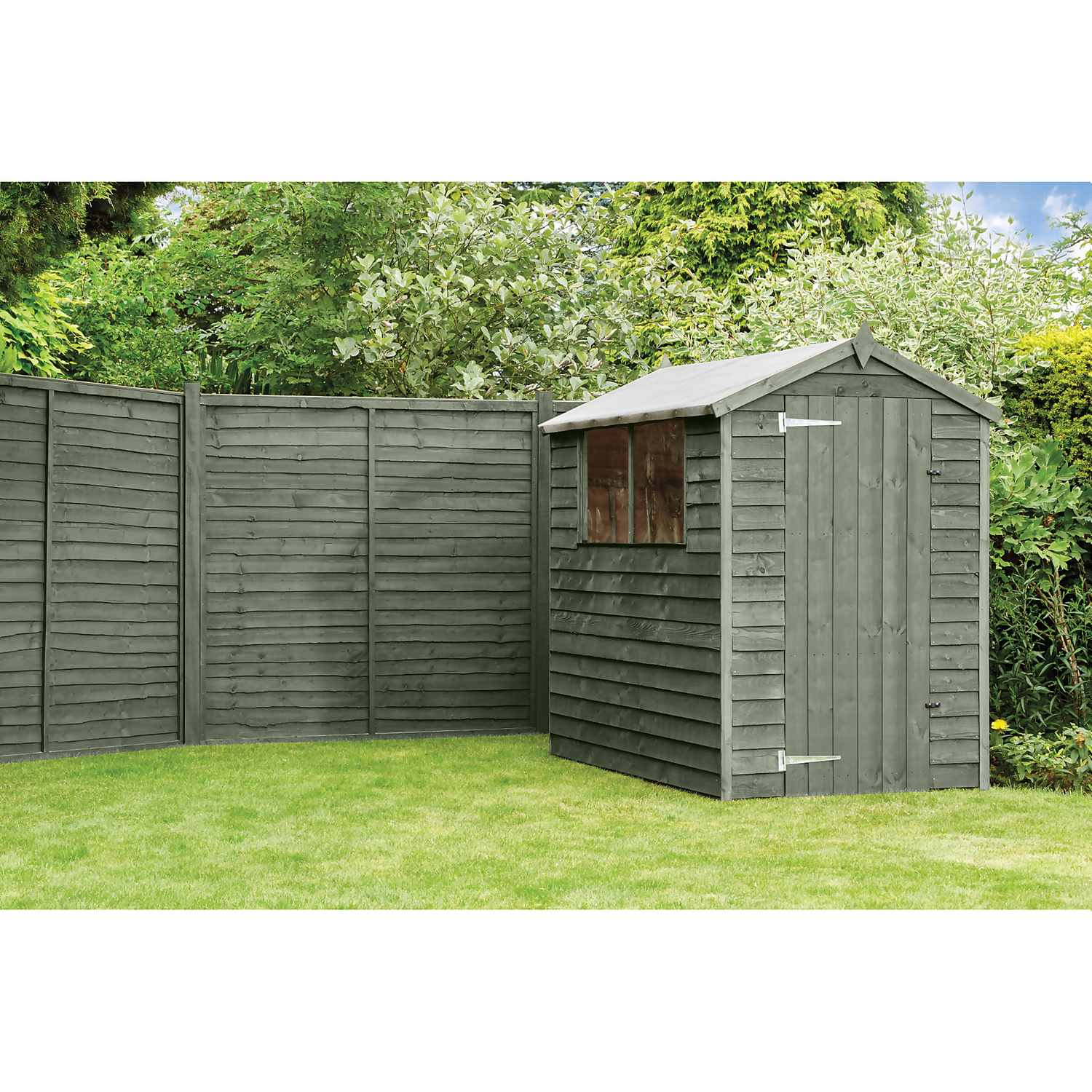 Ronseal One Coat Fence Life Paint Forest Green - 9L 2 Ronseal One Coat Fence Life Paint Forest Green - 9L - Image 2