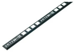 Homelux 6mm Round Edge PVC Tile Trim - Black - 1.83m