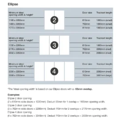 Ellipse Sliding Wardrobe Door 4 Panel Mirror With Aluminium Frame (W)610mm 7 Ellipse Sliding Wardrobe Door 4 Panel Mirror With Aluminium Frame (W)610mm -Cheap Deco Casa Store 12806902 6104993323777189