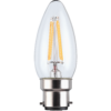 LED Filament Candle BC 4.5W Light Bulb