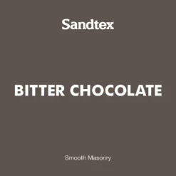 Sandtex® Ultra Smooth Masonry Paint Bitter Chocolate - 1L -Cheap Deco Casa Store 12807368 1974871561533758