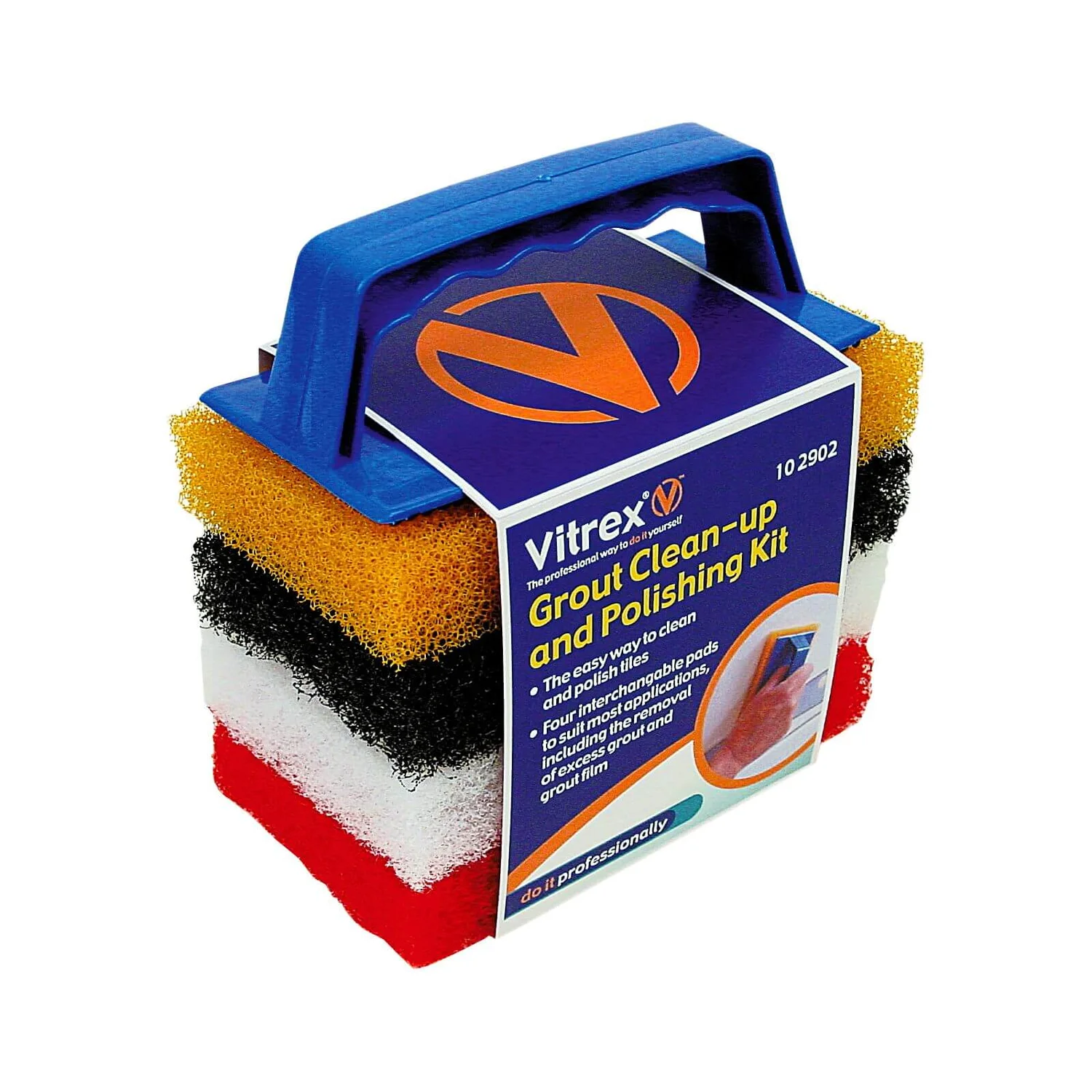 Vitrex Grout Clean-Up And Polishing Kit 1 Vitrex Grout Clean-Up And Polishing Kit