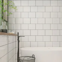 None Plain White Ceramic Wall Tile 250 X 200mm - 1sqm Pack 8 None Plain White Ceramic Wall Tile 250 X 200mm - 1sqm Pack -Cheap Deco Casa Store 12807744 1444909414689177