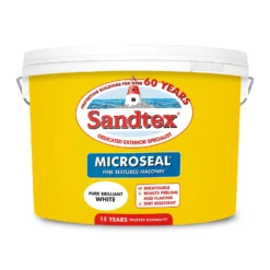 Sandtex® Textured Masonry Paint Pure Brilliant White - 10L -Cheap Deco Casa Store 12807988 1304871506135167