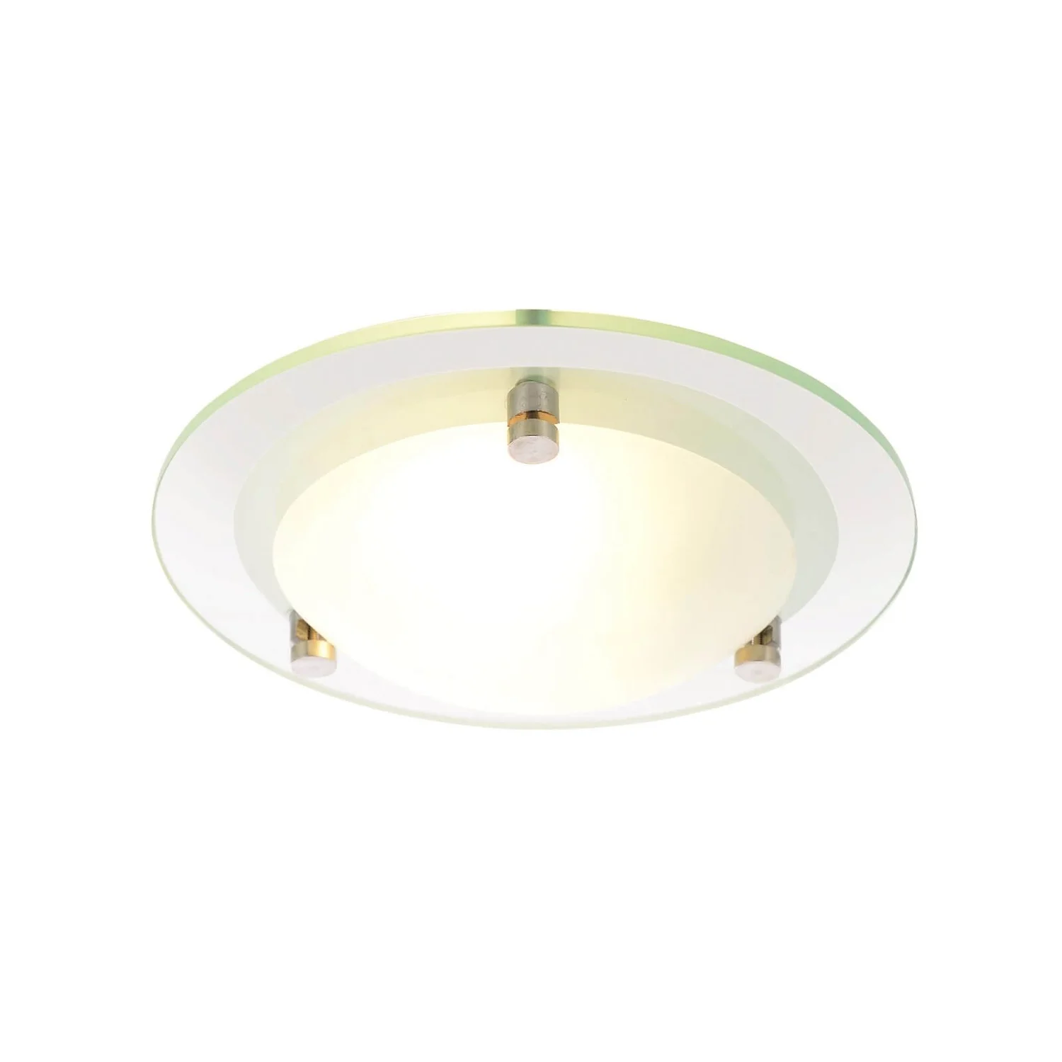 Draco Round Flush Small Bathroom Light 1 Draco Round Flush Small Bathroom Light