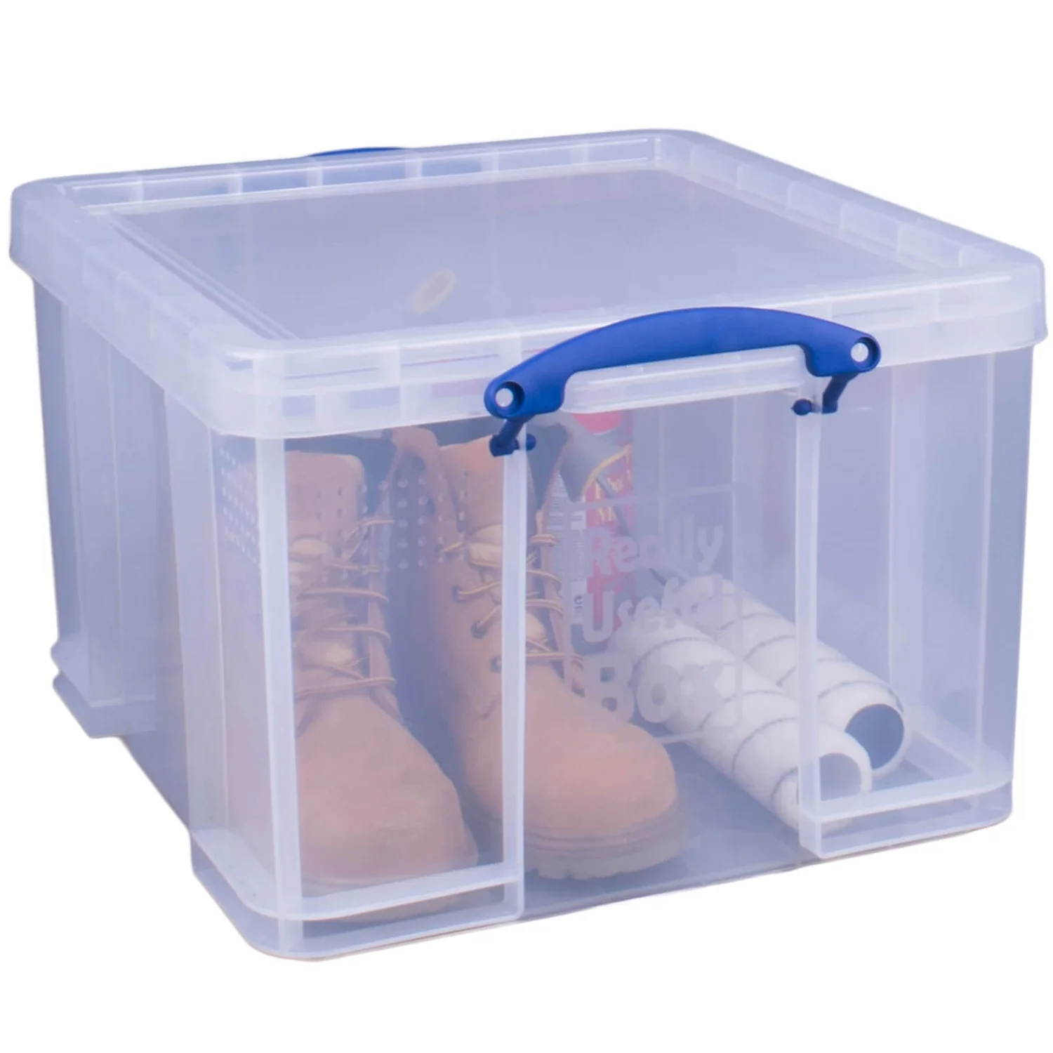 Really Useful Storage Box - Clear - 42L 2 Really Useful Storage Box - Clear - 42L - Image 2