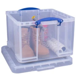 Really Useful Storage Box - Clear - 42L 6 Really Useful Storage Box - Clear - 42L -Cheap Deco Casa Store 12808541 7674833221880768