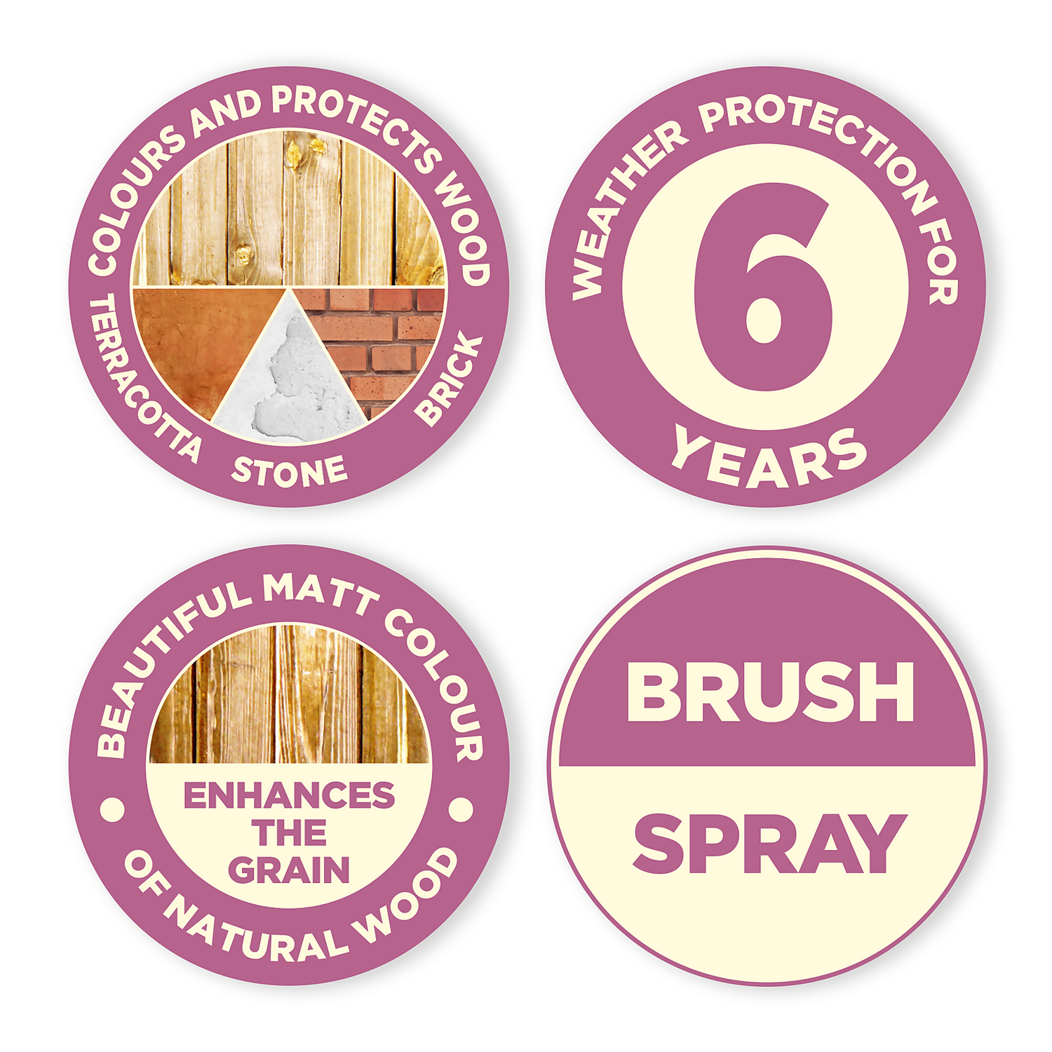 Cuprinol Garden Shades Paint Wild Thyme - 1L 4 Cuprinol Garden Shades Paint Wild Thyme - 1L - Image 4