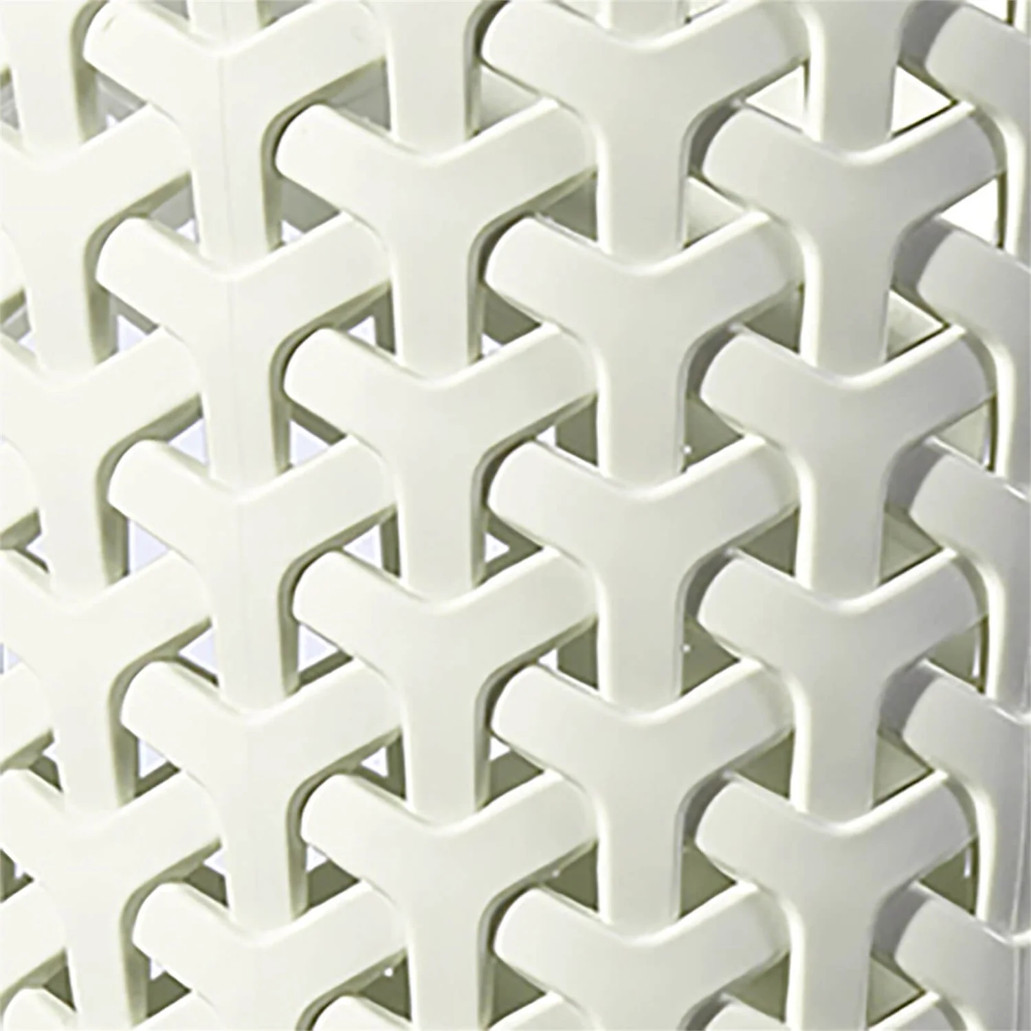 Curver My Style Large Rectangular Plastic Storage Basket - Vintage White - 18L 6 Curver My Style Large Rectangular Plastic Storage Basket - Vintage White - 18L - Image 6