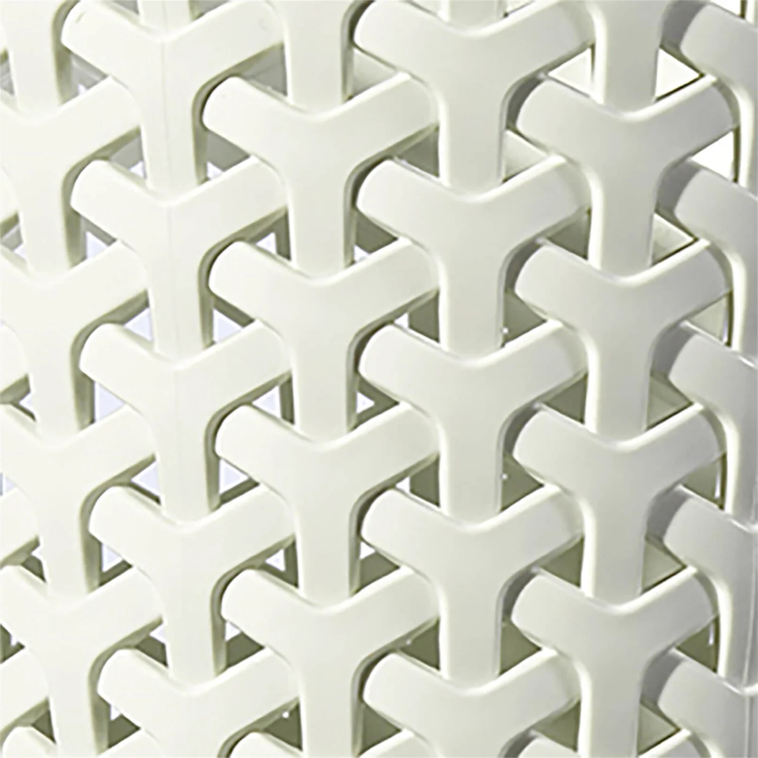 Curver My Style Small Rectangular Plastic Storage Basket - Vintage White - 4L 6 Curver My Style Small Rectangular Plastic Storage Basket - Vintage White - 4L - Image 6