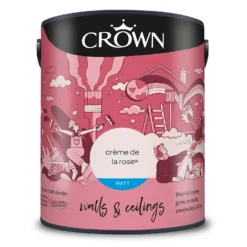 Crown Breatheasy Matt Standard Emulsion Paint Creme De La Rose - 5L 17 Crown Breatheasy Matt Standard Emulsion Paint Creme De La Rose - 5L -Cheap Deco Casa Store 12809689 1314999803400518