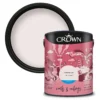 Crown Breatheasy Matt Standard Emulsion Paint Creme De La Rose - 5L