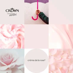 Crown Breatheasy Matt Standard Emulsion Paint Creme De La Rose - 5L 14 Crown Breatheasy Matt Standard Emulsion Paint Creme De La Rose - 5L -Cheap Deco Casa Store 12809689 4714999803310995