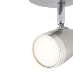 Vector 1 Bar LED Spotlight - Satin Nickel -Cheap Deco Casa Store 12810127 1334840948044795