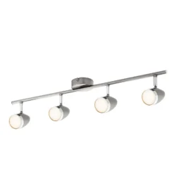 Vector 4 Bar LED Spotlight - Satin Nickel