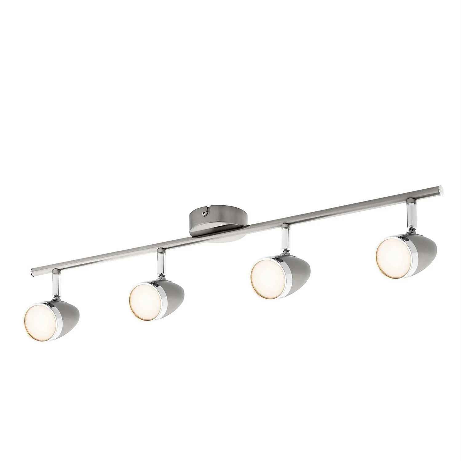 Vector 4 Bar LED Spotlight - Satin Nickel 1 Vector 4 Bar LED Spotlight - Satin Nickel