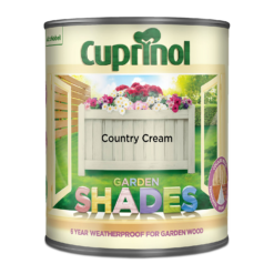 Cuprinol Garden Shades Country Cream - 1L -Cheap Deco Casa Store 12811172 1144949841304263