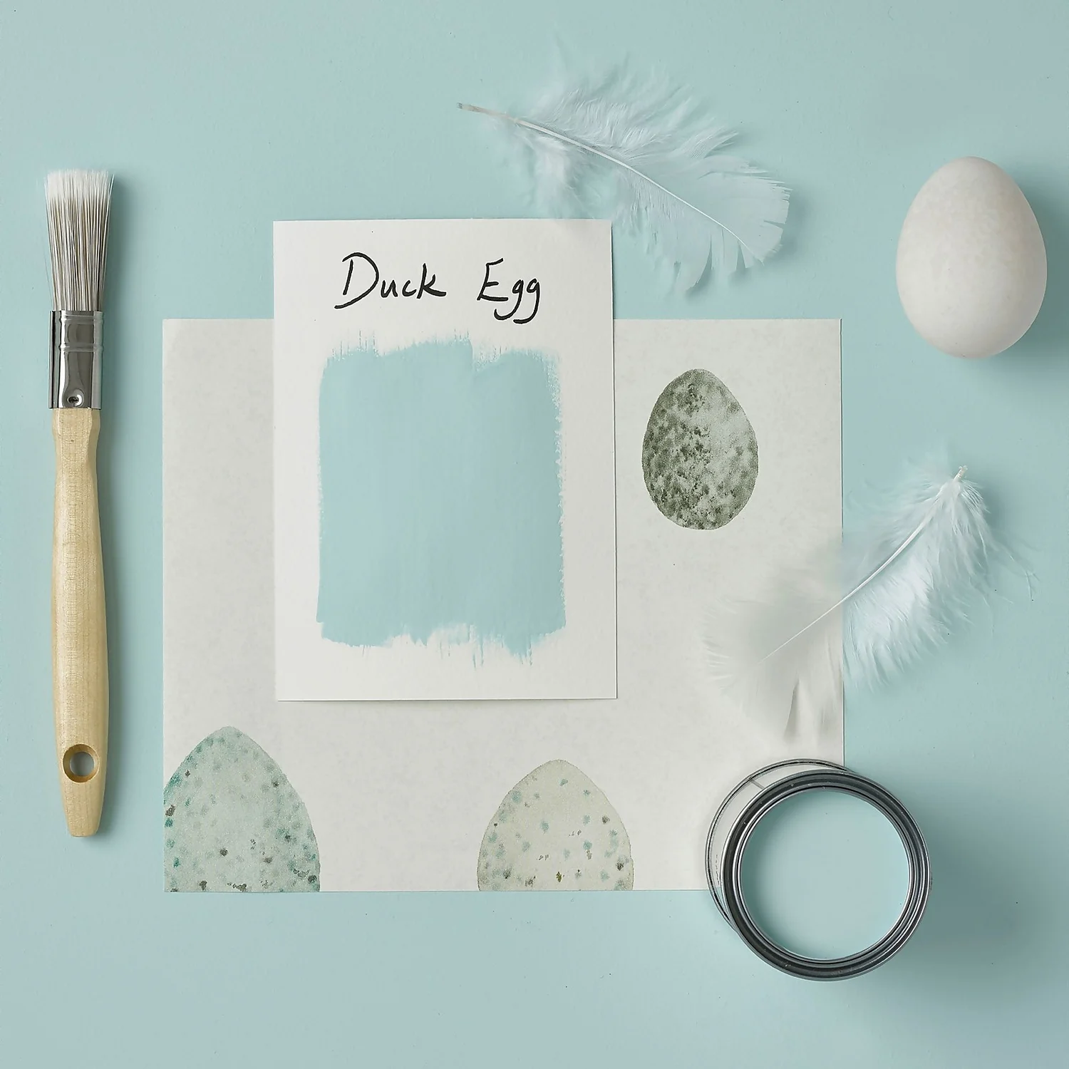 Rust-Oleum Chalky Furniture Paint - Duck Egg - 750ml 3 Rust-Oleum Chalky Furniture Paint - Duck Egg - 750ml - Image 3