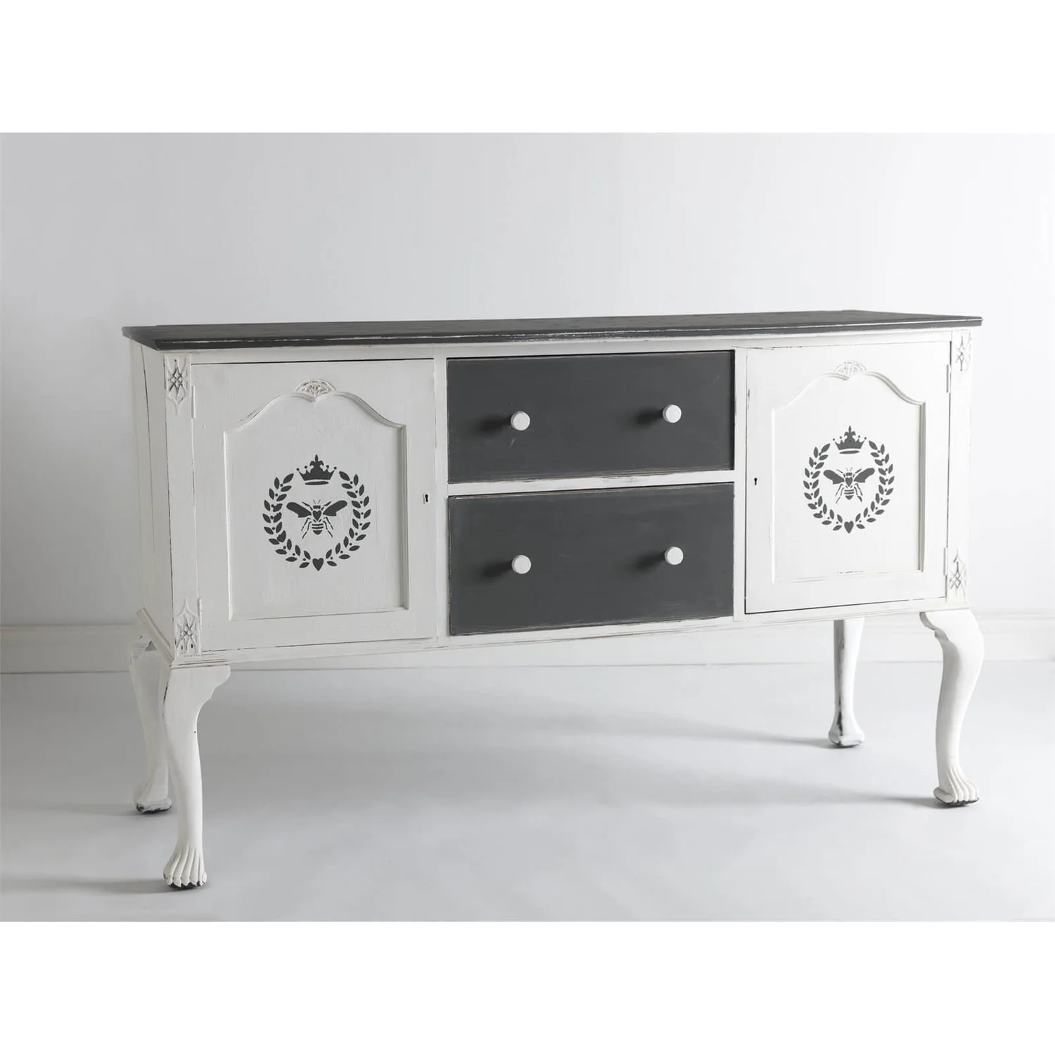 Rust-Oleum Chalky Furniture Paint - Graphite - 125ml 4 Rust-Oleum Chalky Furniture Paint - Graphite - 125ml - Image 4