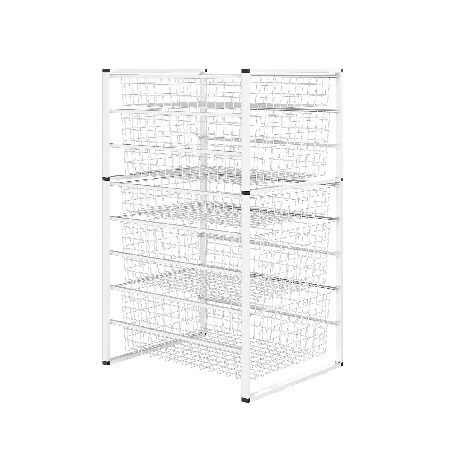 5 Wire Baskets Storage Tower 1 5 Wire Baskets Storage Tower