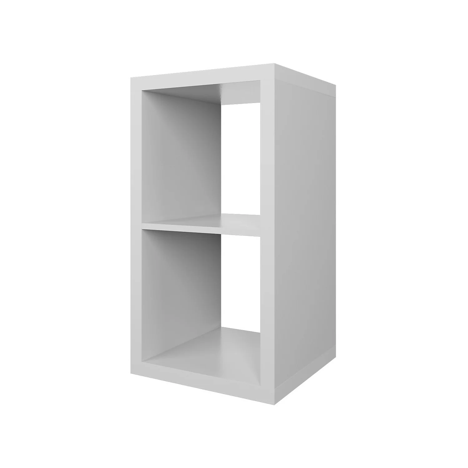 Clever Cube 2x1 Storage Unit - White 4 Clever Cube 2x1 Storage Unit - White - Image 4