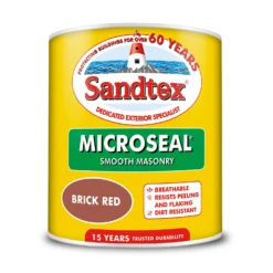 Sandtex® Ultra Smooth Masonry Paint Brick Red - 1L -Cheap Deco Casa Store 12813204 9164871563005513