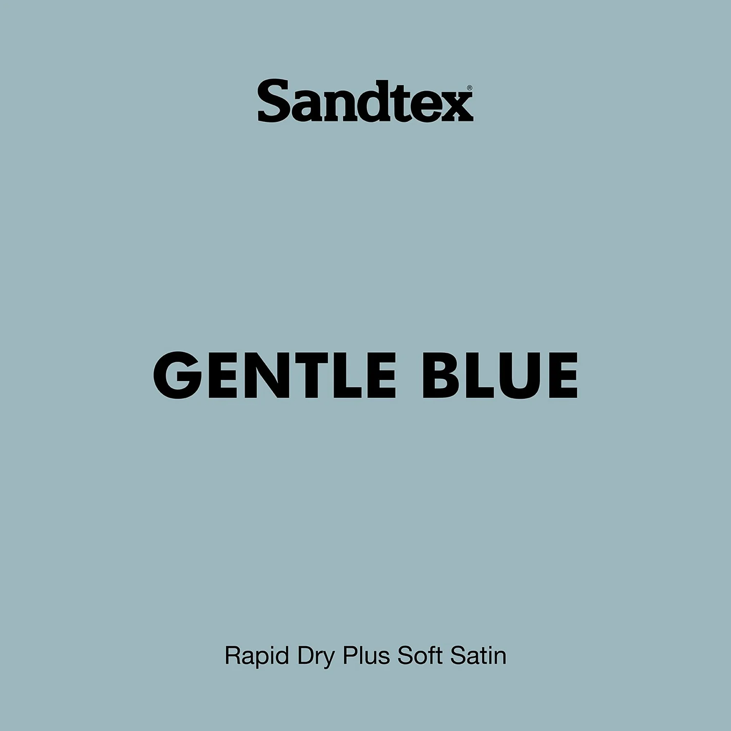 Sandtex® Rapid Dry Satin Paint Gentle Blue - 750ml 8 Sandtex® Rapid Dry Satin Paint Gentle Blue - 750ml - Image 8