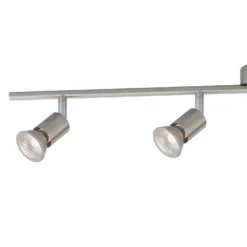 Rochdale 4 Lamp Spotlight Bar - Brushed Stainless Steel -Cheap Deco Casa Store 12813665 1584843086139323