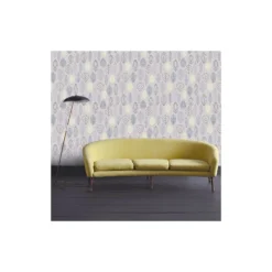 Superfresco Easy Paste The Wall Scandi Leaf Lilac Wallpaper -Cheap Deco Casa Store 12814343 8934832958617283