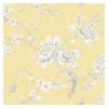 Grandeco Ellis Wallpaper - Yellow