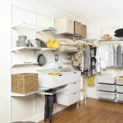 Wire Shelf Back- White - 667x350mm -Cheap Deco Casa Store 12815573 1624833194550090