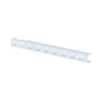 None Double Slot Upright - White -300mm