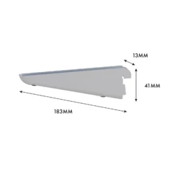 None Double Slot Bracket - White -170mm 7 None Double Slot Bracket - White -170mm -Cheap Deco Casa Store 12815730 6225034583493859