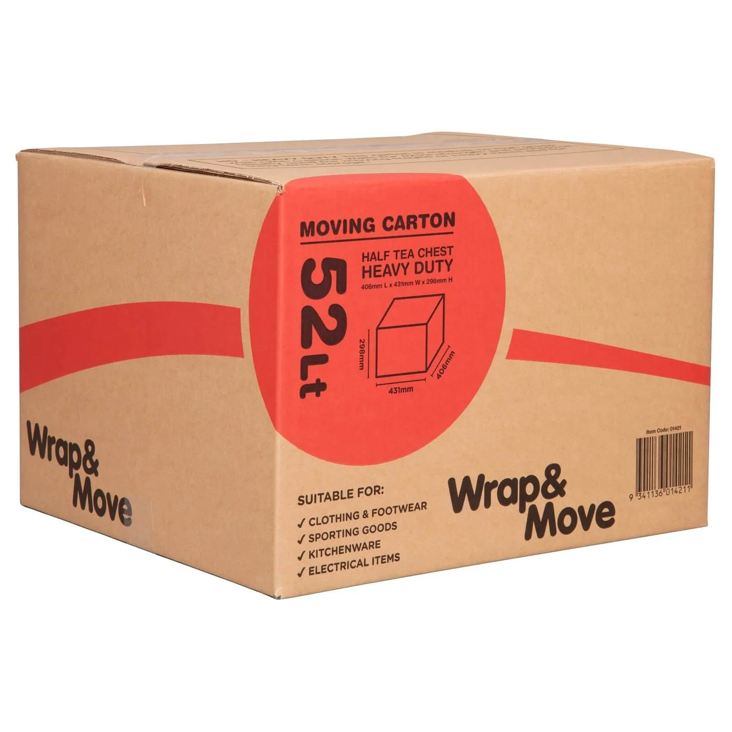 52L Moving Box Heavy Duty 1 52L Moving Box Heavy Duty