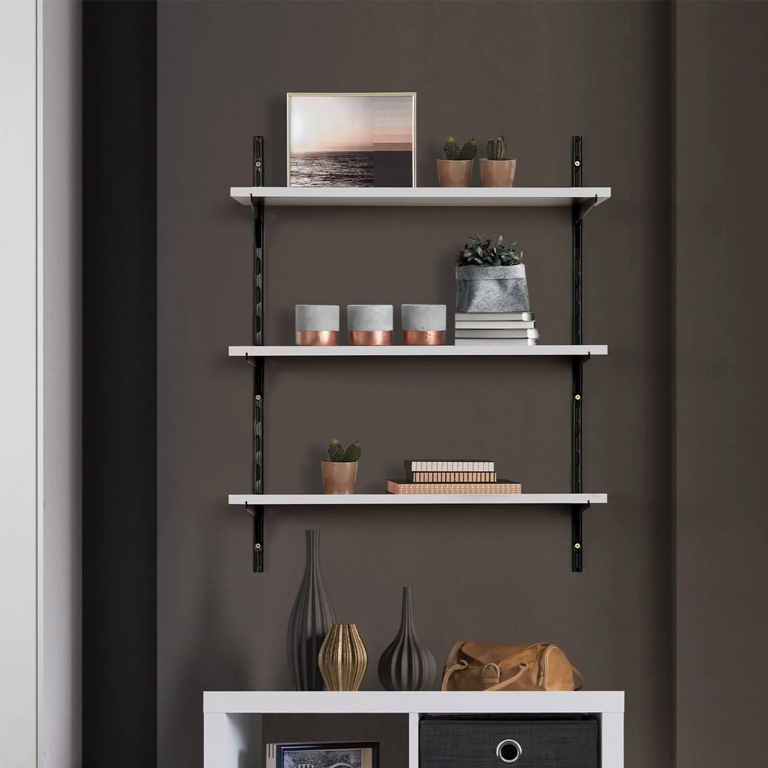 Shelf White 900x16x200mm 2 Shelf White 900x16x200mm - Image 2