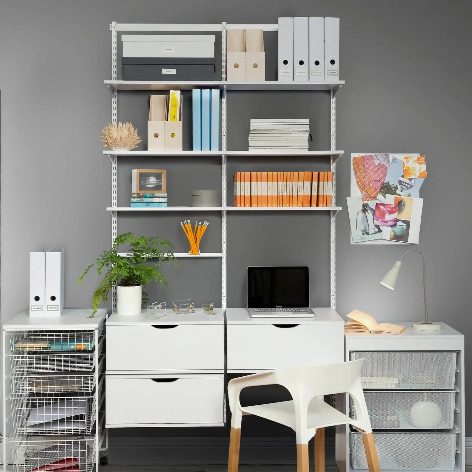 Shelf White 900x16x250mm 2 Shelf White 900x16x250mm - Image 2