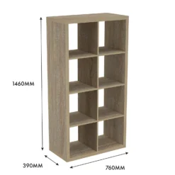 Clever Cube 4x2 Storage Unit - Oak 9 Clever Cube 4x2 Storage Unit - Oak -Cheap Deco Casa Store 12816157 1065014368240330
