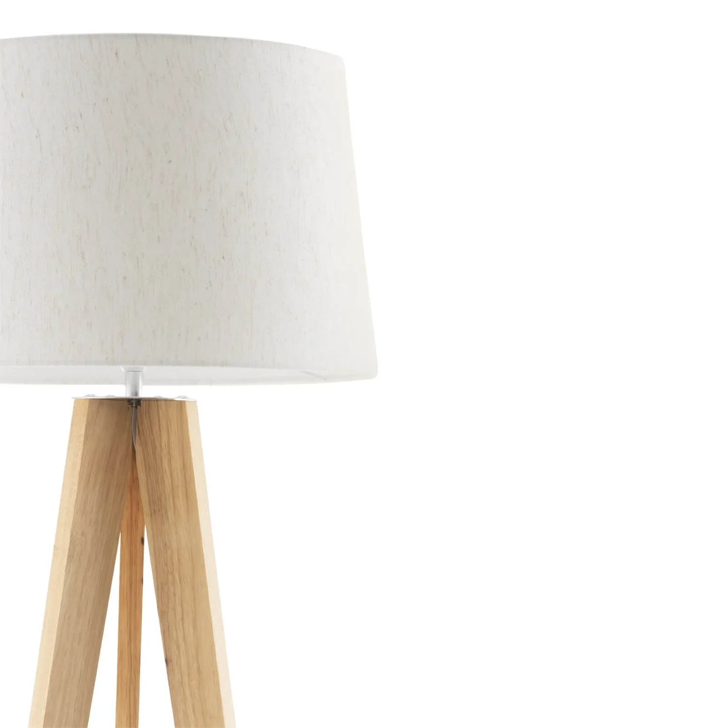 Poppy Tripod Floor Lamp - Natural 6 Poppy Tripod Floor Lamp - Natural - Image 6