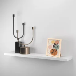 Floating Shelf - White Matt -1200 X 240 X 38mm -Cheap Deco Casa Store 12817720 1144887326021376