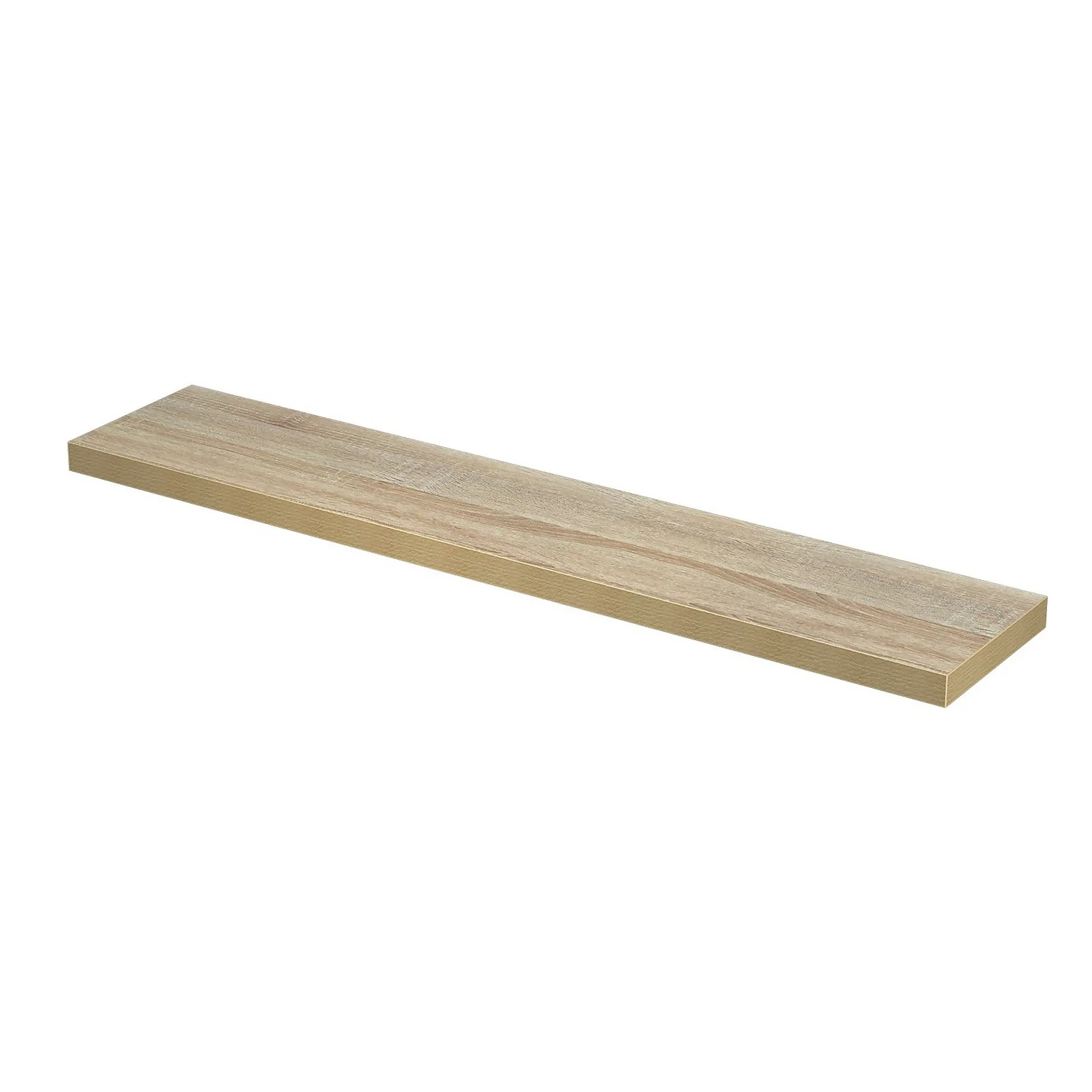 Floating Shelf - Sanoma Oak - 1200 X 240 X 38mm 1 Floating Shelf - Sanoma Oak - 1200 X 240 X 38mm