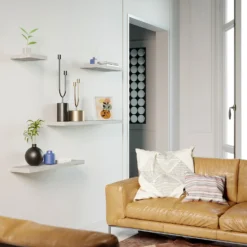 Floating Shelf - Grey Oak - 1200 X 240 X 38mm 6 Floating Shelf - Grey Oak - 1200 X 240 X 38mm -Cheap Deco Casa Store 12817804 8414887326259024