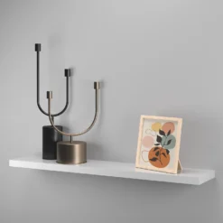 Floating Shelf - White Gloss - 1200 X 240 X 38mm -Cheap Deco Casa Store 12817808 8154876425313290