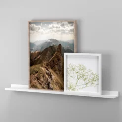 Flexi Storage Decorative Shelving Photo Shelf - White Matt - 900x35x100mm -Cheap Deco Casa Store 12817971 8044876425860004