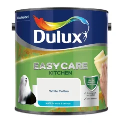 Dulux Easycare Kitchen White Cotton Matt Paint - 2.5L -Cheap Deco Casa Store 12819133 2154833220413267