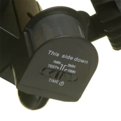 Lutec Shrimp Twin Head Outdoor LED PIR Wall Light - Black -Cheap Deco Casa Store 12819186 1564832982861864