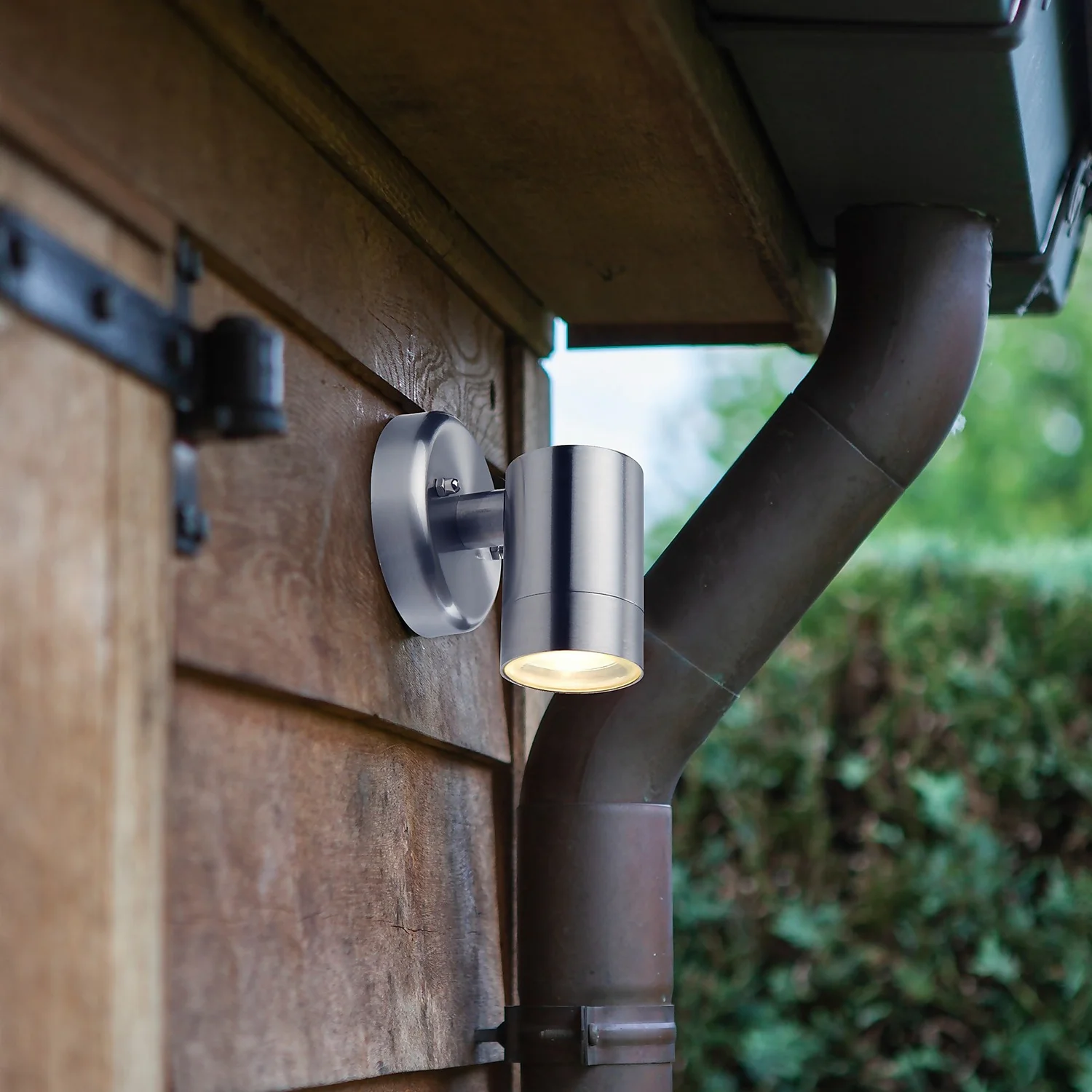 Lutec Rado Outdoor Down Wall Light - Stainless Steel 1 Lutec Rado Outdoor Down Wall Light - Stainless Steel