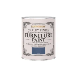 Rust-Oleum Chalky Furniture Paint - Ink Blue - 750ml 7 Rust-Oleum Chalky Furniture Paint - Ink Blue - 750ml -Cheap Deco Casa Store 12819500 1784940725020018